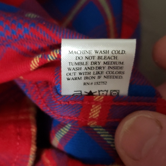 Nwt Hudson and Barrow flannel - Picture 8 of 9